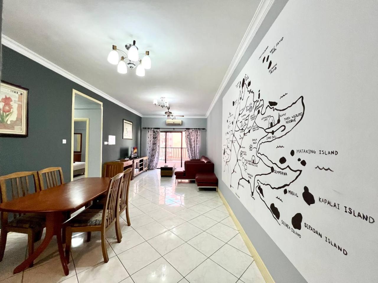 Marina Court Vacation Home 3 Bedrooms - 亞庇 外观 照片